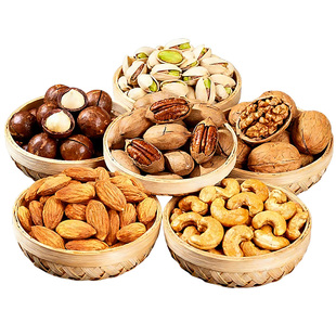 混合坚果纯干果新货夏威夷手剥袋装批发零食组合礼盒大全年货礼包