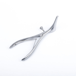 医用不锈钢鼻镜 鼻腔检查镜成人窥镜器 儿童鼻镜扩张钳可视鼻器械