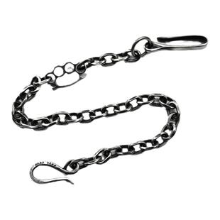 HARDWIND925wallet chain纯银迷你拳刺指虎裤链钱包链腰链财布链