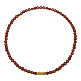 官方ALP JEWELRY息绪系列新中式瓦西6mm南红玛瑙磁吸锁骨链项链