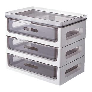 桌面杯子收纳置物架咖啡杯水杯玻璃杯收纳盒防尘抽屉式茶具整理架