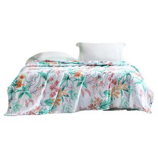 富安娜夏被可水洗夏凉被子吸湿透气不闷汗七孔纤维被芯夏季空调被