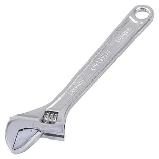 得力活动扳手工业级开口扳手工具家用活扳手多功能8/10寸大开口