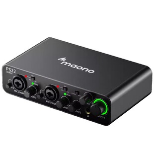 maono闪克PS22高级声卡唱歌专用直播闪客专业电脑吉他乐器录音