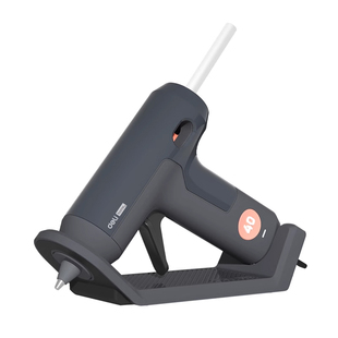 得力HT6640-home系列热熔胶枪40W热熔胶枪居家日用胶枪防粘防漏