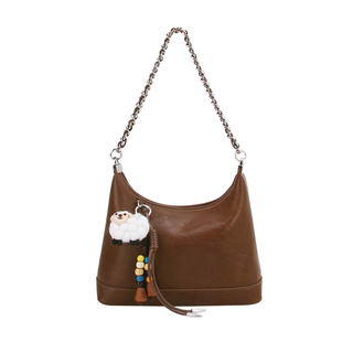 稻草人女包托特包女大容量2026新款斜挎包高级感轻奢小众腋下包