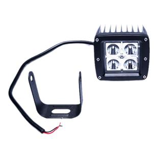 越野车载通用射灯支架LED爆闪黄光日行灯防水雾灯汽车灯具工作灯