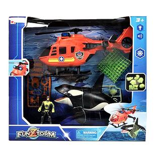 集多美儿童益智玩具DIY海洋动物模型乐趣风暴系列杀人鲸 549202