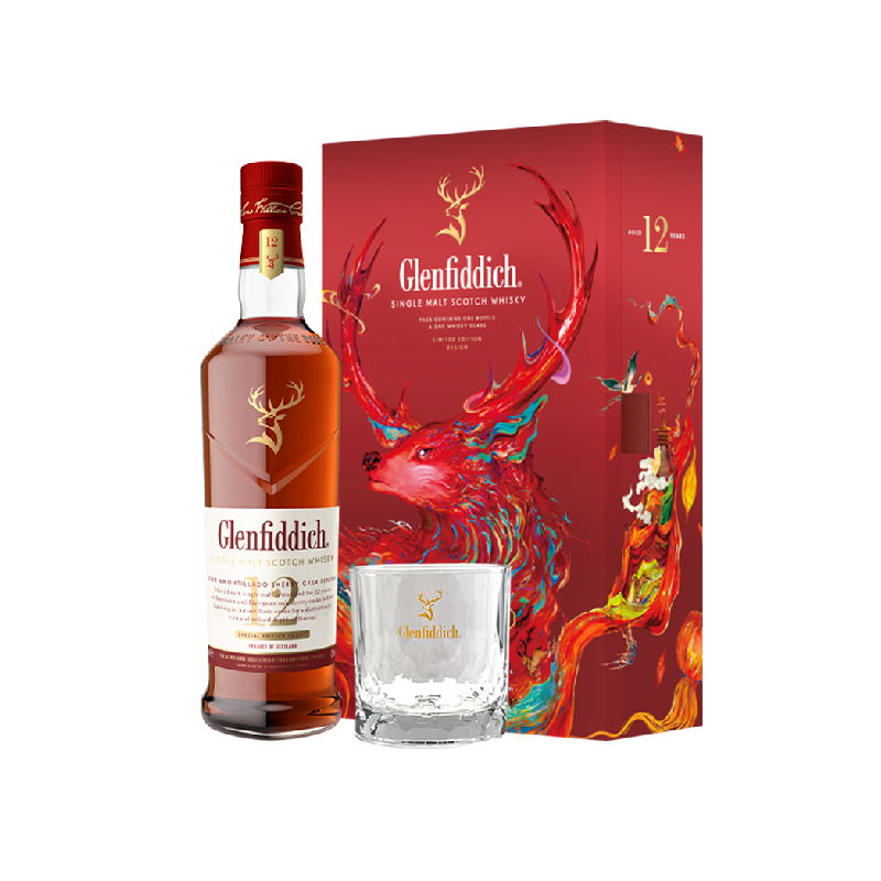 【官方正品】格兰菲迪12年天使威士忌/Whiske