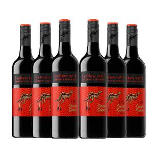 原瓶进口黄尾袋鼠缤纷加本力苏维翁半干红酒葡萄酒750ml*6整箱
