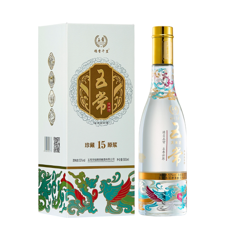 五常大米酒典藏原浆53度香米型