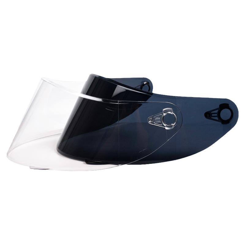 野马头盔830/832/829/833/831/838原装备用单买透明茶色防雾镜片