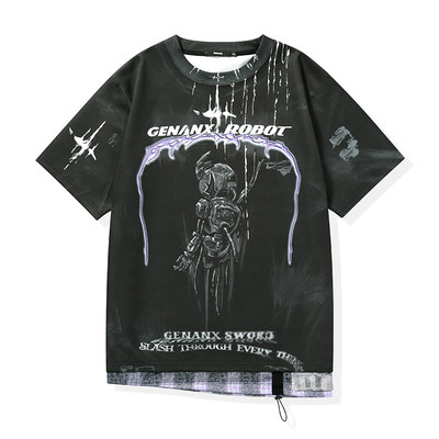 太湖湾音乐节姚政同款摇滚T恤