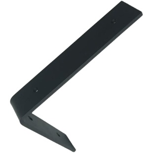 碳钢L型直角支架 层板铁托架 墙上置物架 固定隔板承重支撑三角架