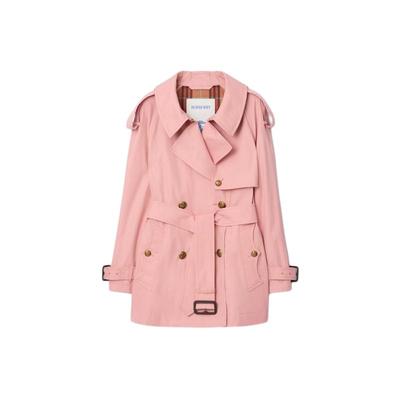 短款轻盈棉质风衣BURBERRY
