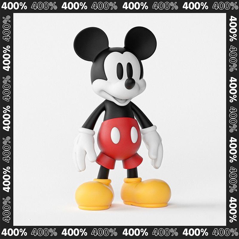 米奇手办潮玩公仔奢轻桌面EGO模型礼物客厅卡通女摆件感米奇高级