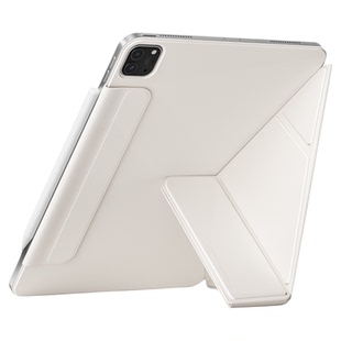 磁吸三加Y折适用苹果ipadair6保护套3y平板2024pro11带笔槽2022防弯air5双面夹2021拆分pro13竖屏12.9寸壳3+y