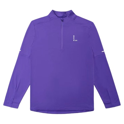 新款拉链长袖训练健身衣