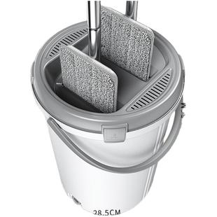 五月花免手洗平板拖把家用干湿两用免挤水一拖懒人净拖布拖地神器