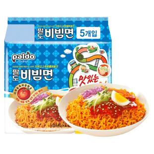 韩国paldo八道拌面方便面正宗韩式干拌面速食拉面泡面原装进口
