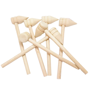 竹筒酒棰开瓶器 敲竹节尖头小木槌实木多用途小锤子木质 厂家直销