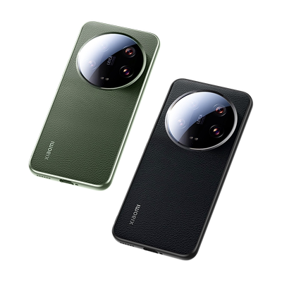 高档真皮适用小米14ultra手机壳