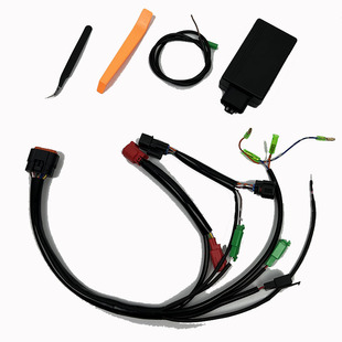 适用本田佛沙NSS350改装双闪灯超车灯危险警示灯刹车爆闪ESS功能