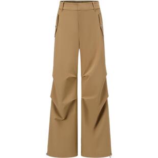 【软壳伞裤】户外工装裤秋冬女宽松运动休闲长裤PT007丨粒子狂热