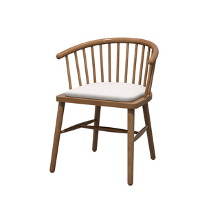 北欧家用实木椅子简约靠背椅卧室书房书椅电脑椅办公学习椅带扶手