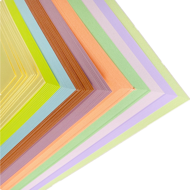 卡纸马卡龙色系硬卡纸大张