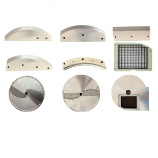 801850台湾双头多功能切菜机刀片不锈钢丝刀切块丁网格刀铝盘配件