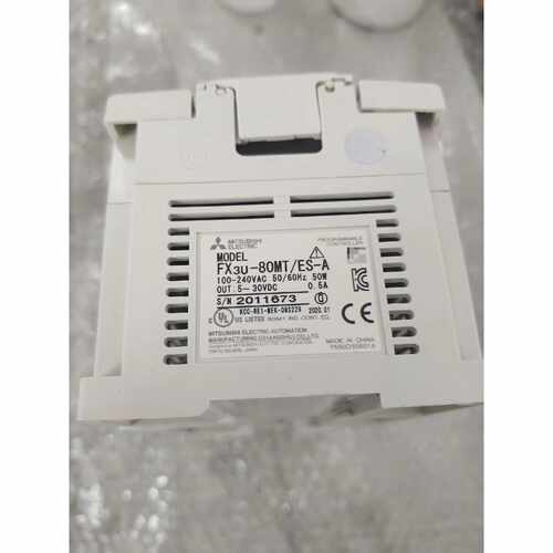在线议价三菱PLC FX3U-80MT/ES-A，原装正品，拆机件，