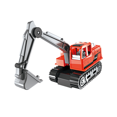 工程车中性滑行合金玩具