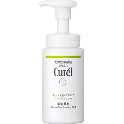 curel珂润控油保湿洁颜泡沫150ml