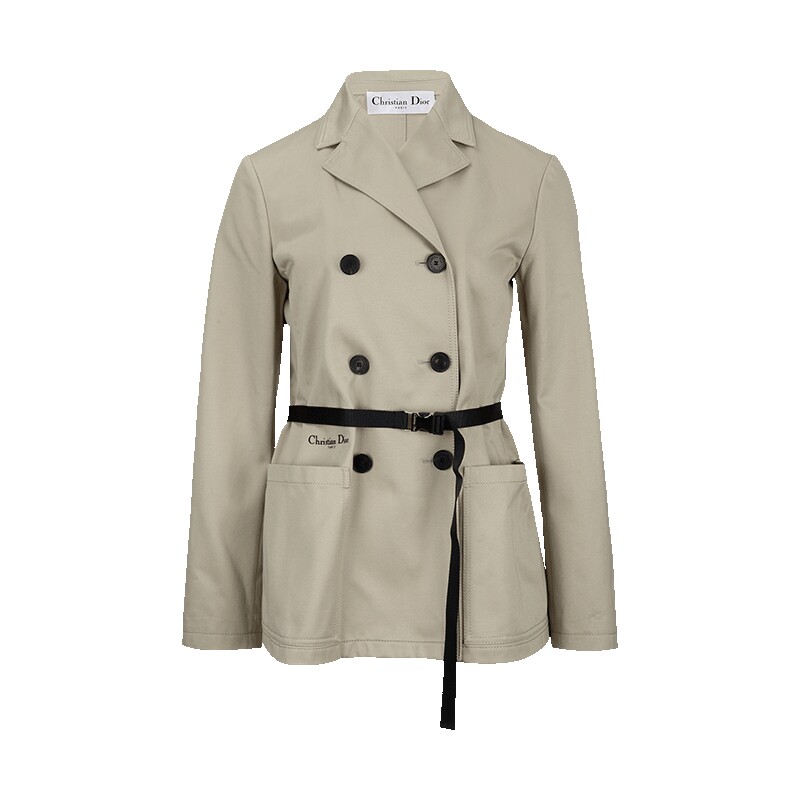 Dior/迪奥系带双排扣夹克外套女