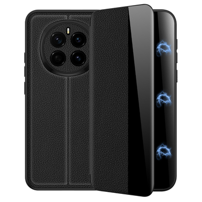 荣耀magic7/pro真皮磁吸翻盖外壳