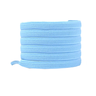 适配儿童成人男女免绑彩色白色扁形免系松紧按压扣懒人弹力鞋带绳