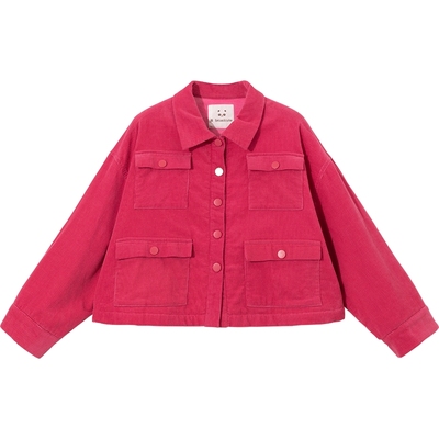 播童装新款秋冬灯芯绒复古外套