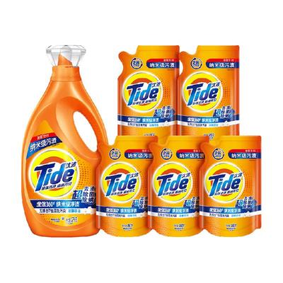 汰渍去渍洗衣液2kg+450gx5