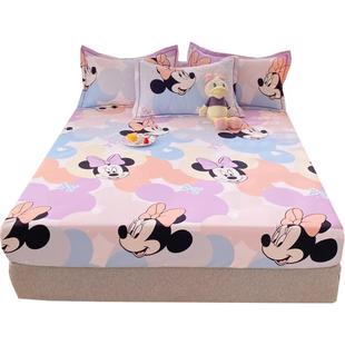 订制定做加厚全棉磨毛床笠儿童卡通纯棉床罩榻榻米高低床上下铺套