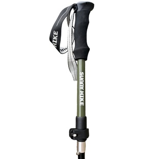 铝合金登山杖超轻可调节手杖专业爬山棍徒步防滑雪杖可折叠登山杆