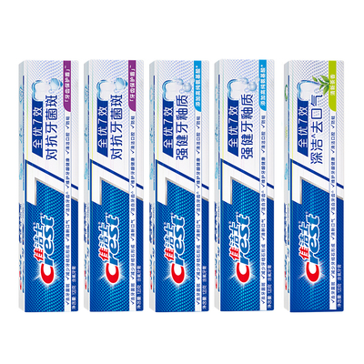 佳洁士全优7效牙膏600g家庭装洁