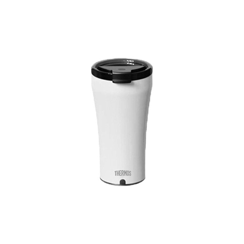 膳魔师(THERMOS) 保温搅拌杯咖啡杯办公不锈钢简约便携随行水杯