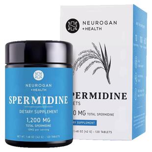 美国直邮NEUROGAN HEALTH亚精胺Spermidine小麦胚芽提取10毫克2粒