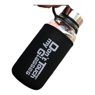 大容量玻璃杯高硼硅太空杯户外运动水壶便携杯子便携大肚凉茶杯子