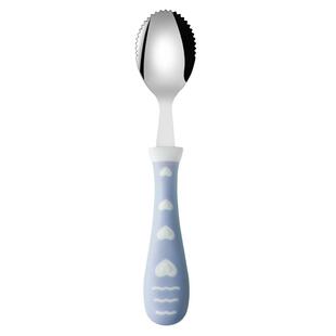 小袋鼠巴布婴儿刮泥勺吃苹果泥宝宝辅食工具水果勺子餐具碗勺套装