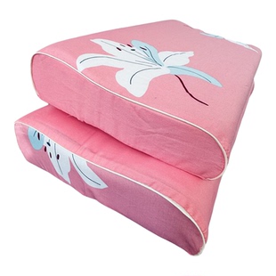 乳胶枕枕套纯棉30x50/35x55/40x60cm一对装100%纯棉枕套活性印染