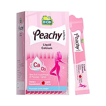 dcal迪巧小粉条K2液体钙女性柠檬酸钙维生素