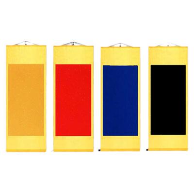 高档加厚全绫精裱挂轴可开发票