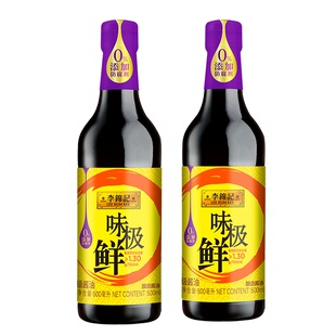 多规格任选-李锦记味极鲜特级酱油1.53kg家用调味料生抽